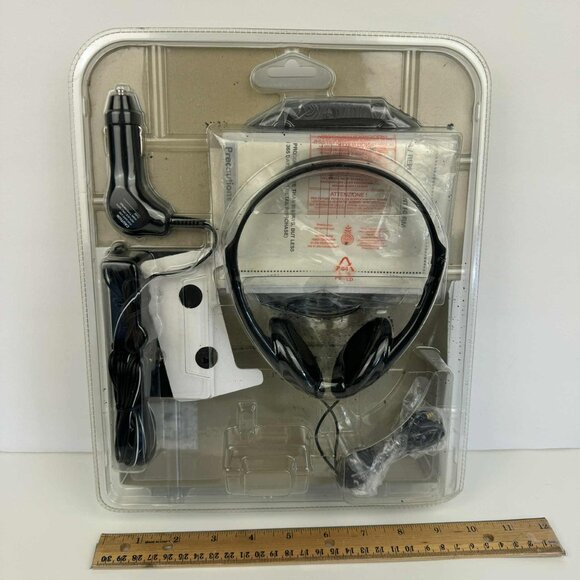 Vtg Sealed JVC Silver Portable CD Player XLPV370SL Car Adapt Jahmal Williams - Picture 4 of 15